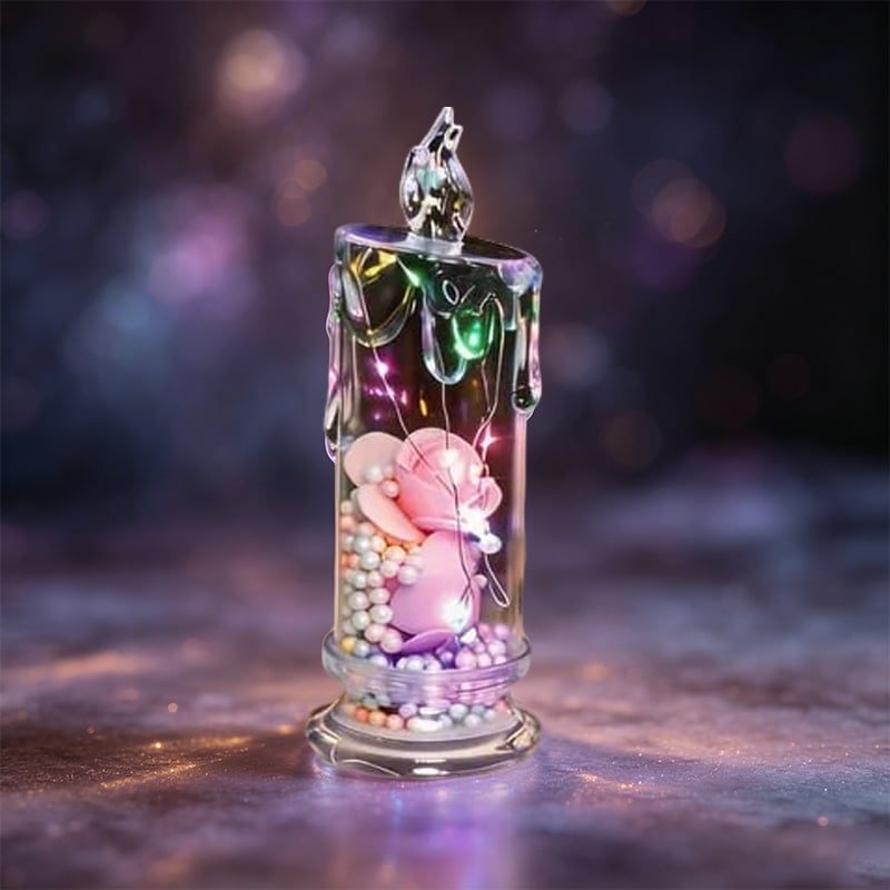 üåπRealistic Rose Candle Lights ‚Äî Battery-Powered, Smoke-Free LED Roses for Home Decor, Weddings, Parties & Gifts ‚ú®