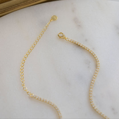 2mm Tennis Necklace