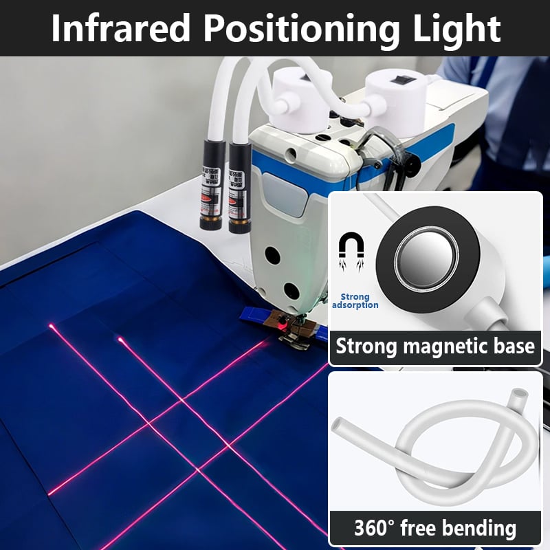 Dailyardtool¬Æ  Magnetic Positioning Quilting Laser Light for Sewing Machine