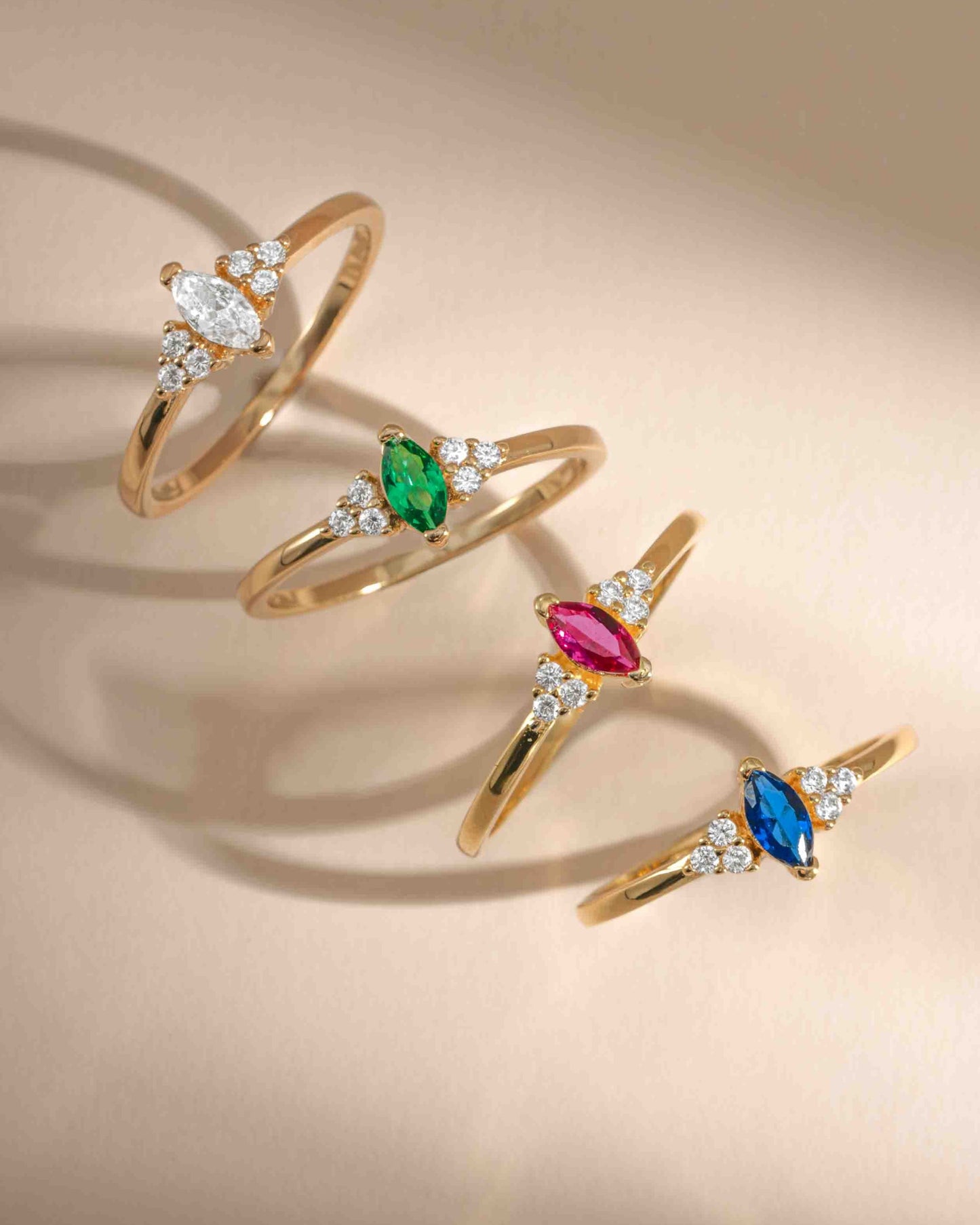 Emerald Marquise Ring