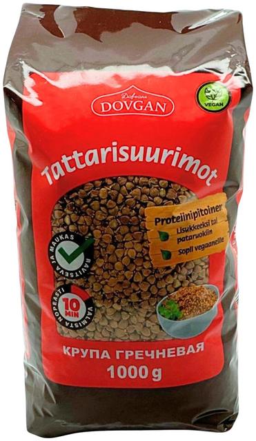 Dovgan Tattarisuurimot 1kg - Soposopo