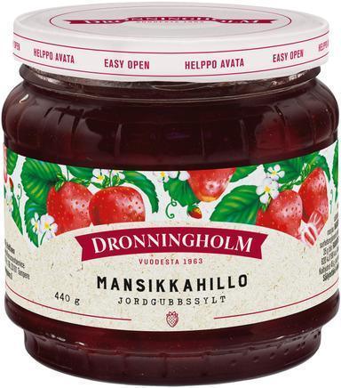 Dronningholm Strawberry jam 440g - Soposopo