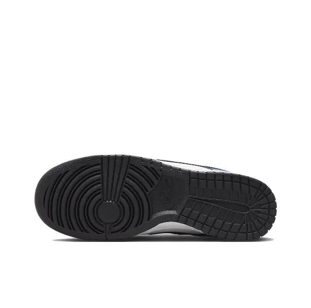 Nike Dunk Low low-top sneaker outsole, black tread pattern