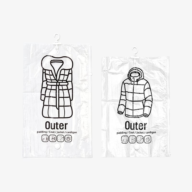Hanging Vacuum Storage Bags ‚Äì Save 75% Closet Space, No Folding Needed