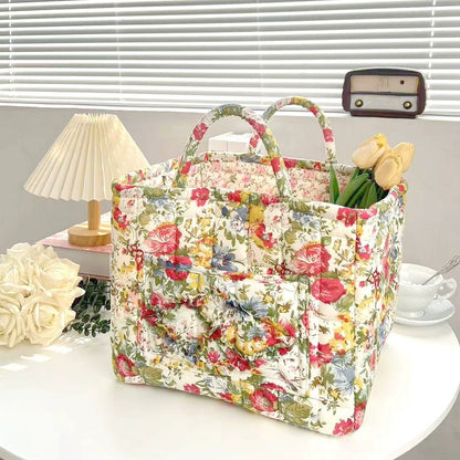 üíêüí•Boho Fabric Storage Basketüå∏