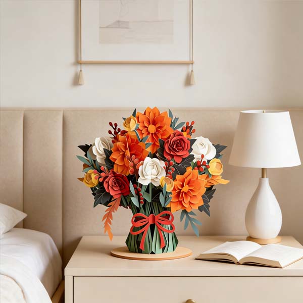 üíå Forever-Blooming 3D Flower Pop-Up Card‚Äì Personalized Love Message & Everlasting Bloom üéÅ