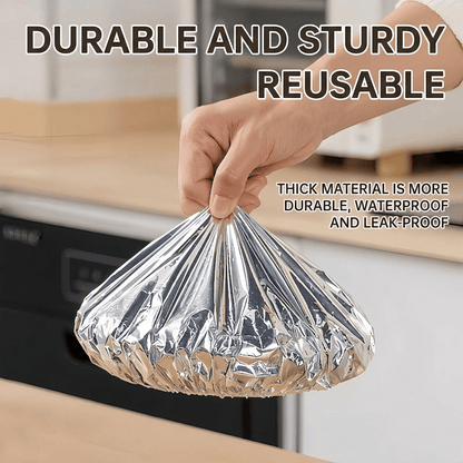 üçΩÔ∏èReusable Aluminum Foil Thermal Food Cover ‚Äî Heat-Retaining, Washable & Freshness-Preserving Kitchen Essential