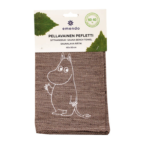 Emendo Moomin sauna seat cover. brown - Soposopo