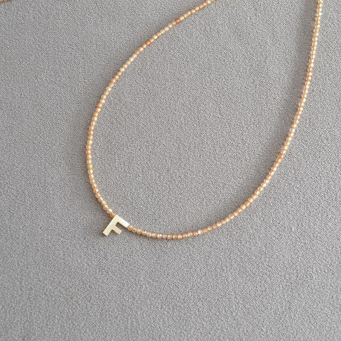 üì¢üì¢40% OFF !! ‚è∞Romantic Initial Beaded Choker Necklace