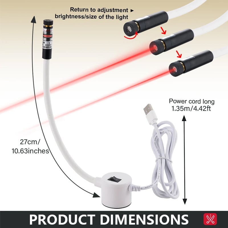 Dailyardtool¬Æ  Magnetic Positioning Quilting Laser Light for Sewing Machine
