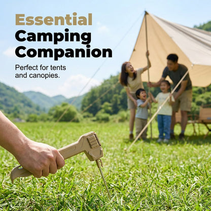 üî®üèïÔ∏èMultifunctional Camping Hammer & Tent Stake Puller‚ú®