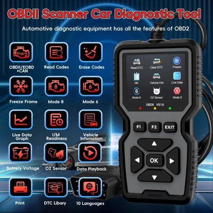 Dailyardtool¬Æ Advanced Diagnostic Tool Professional Engine Code Reader Reset Real-Time Data