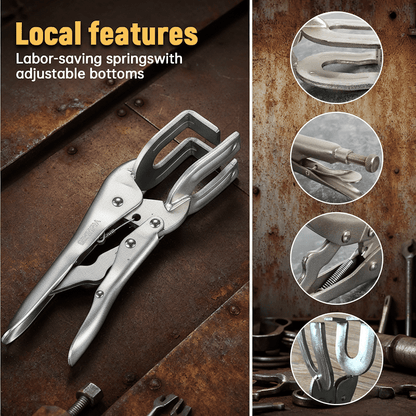 Dailyardtool¬Æ Professional U-Shape Welding Locking Pliers