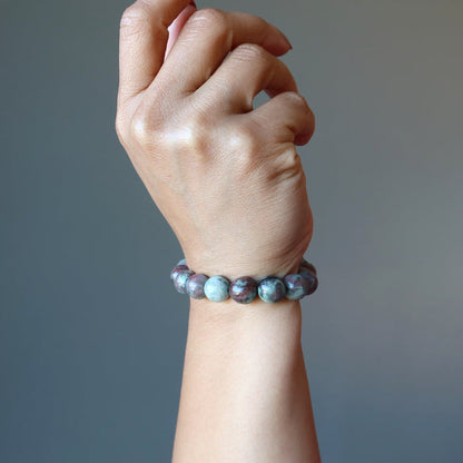 kashgar garnet bracelet on wrist