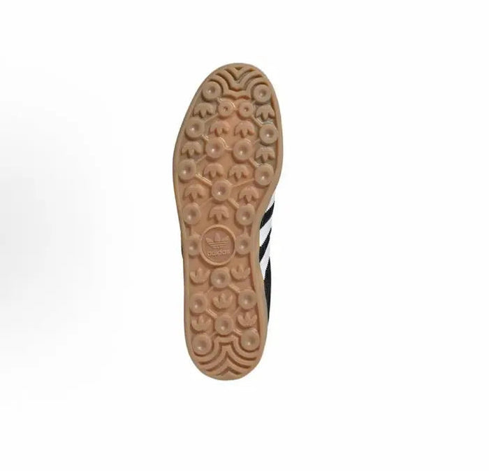 Adidas Gazelle indoor outsole, tan rubber tread with gum edge