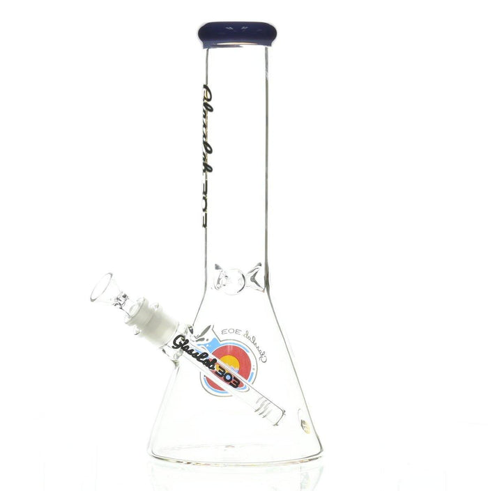 GLASSLAB 303 BEAKER PURPLE ACCENT - Smoke Spot Smoke Shop