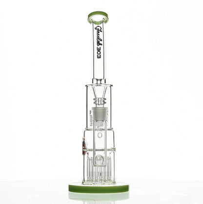 GLASSLAB 303 GLBCTR MILKY GREEN ACCENTS - Smoke Spot Smoke Shop