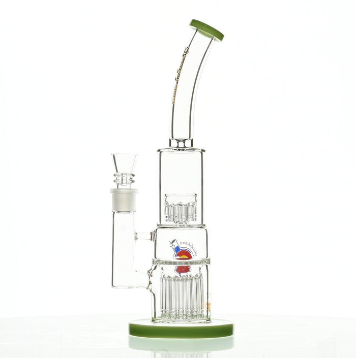 GLASSLAB 303 GLBCTR MILKY GREEN ACCENTS - Smoke Spot Smoke Shop