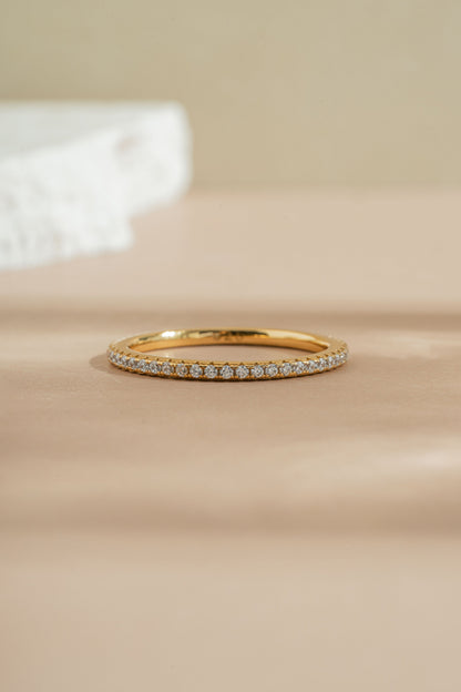 Diamond Birthstone Eternity Rings