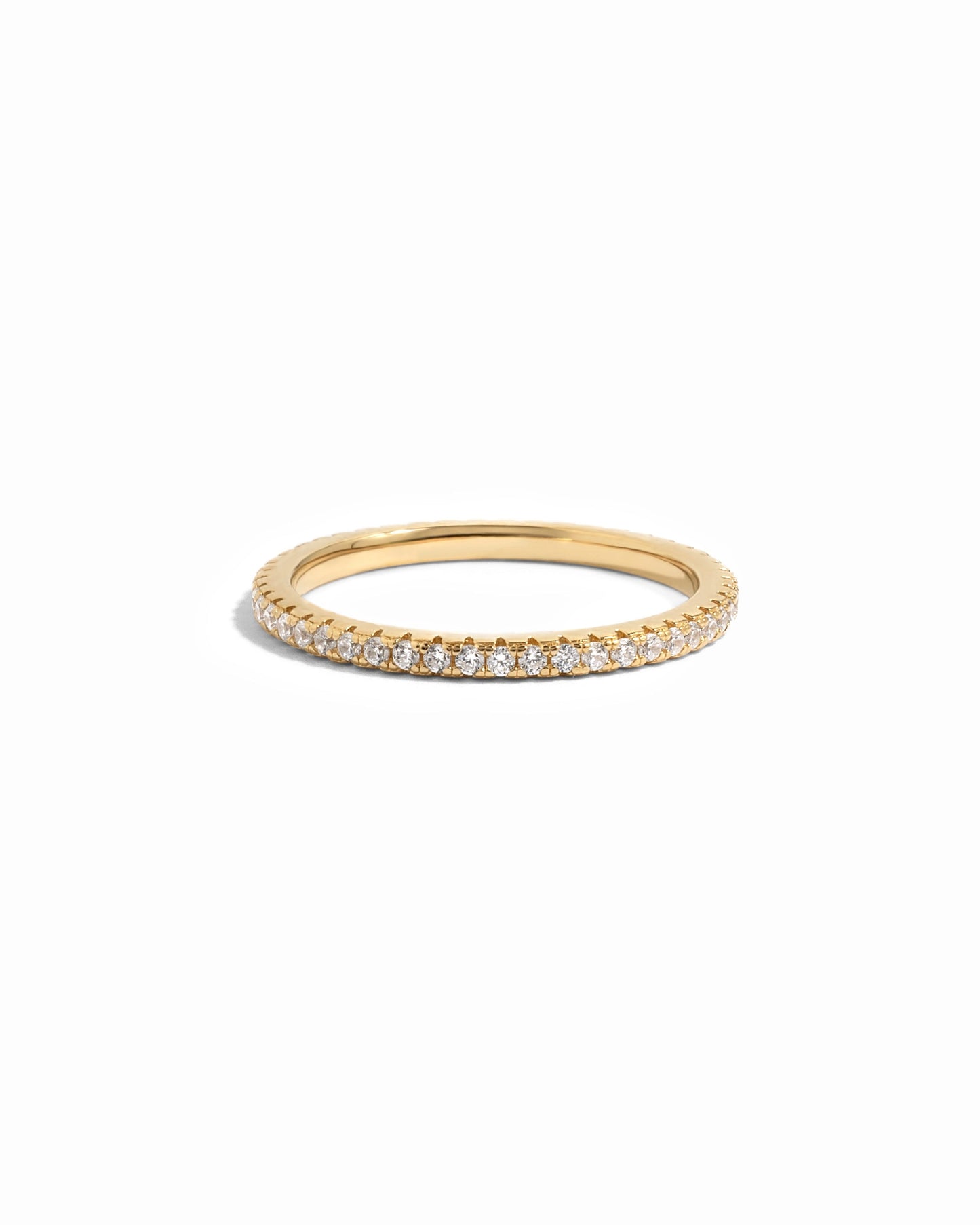 Diamond Birthstone Eternity Rings