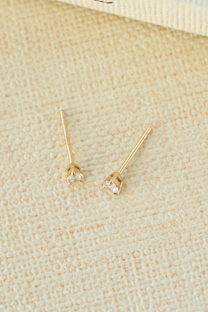 3x4mm Pear Studs