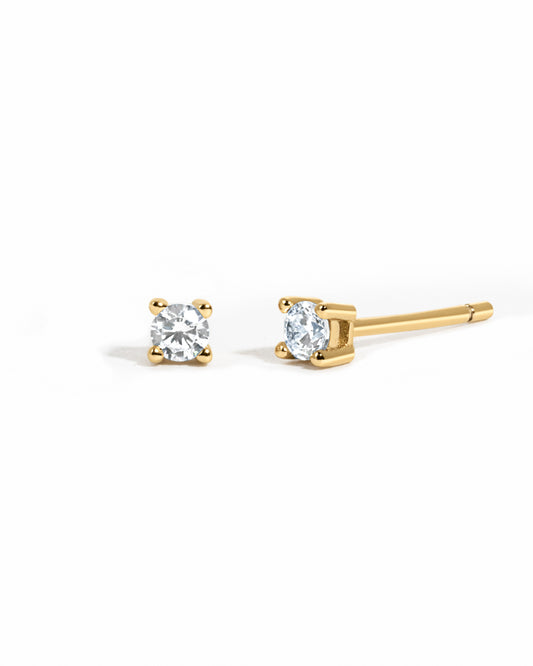 2.5mm Solitaire Studs