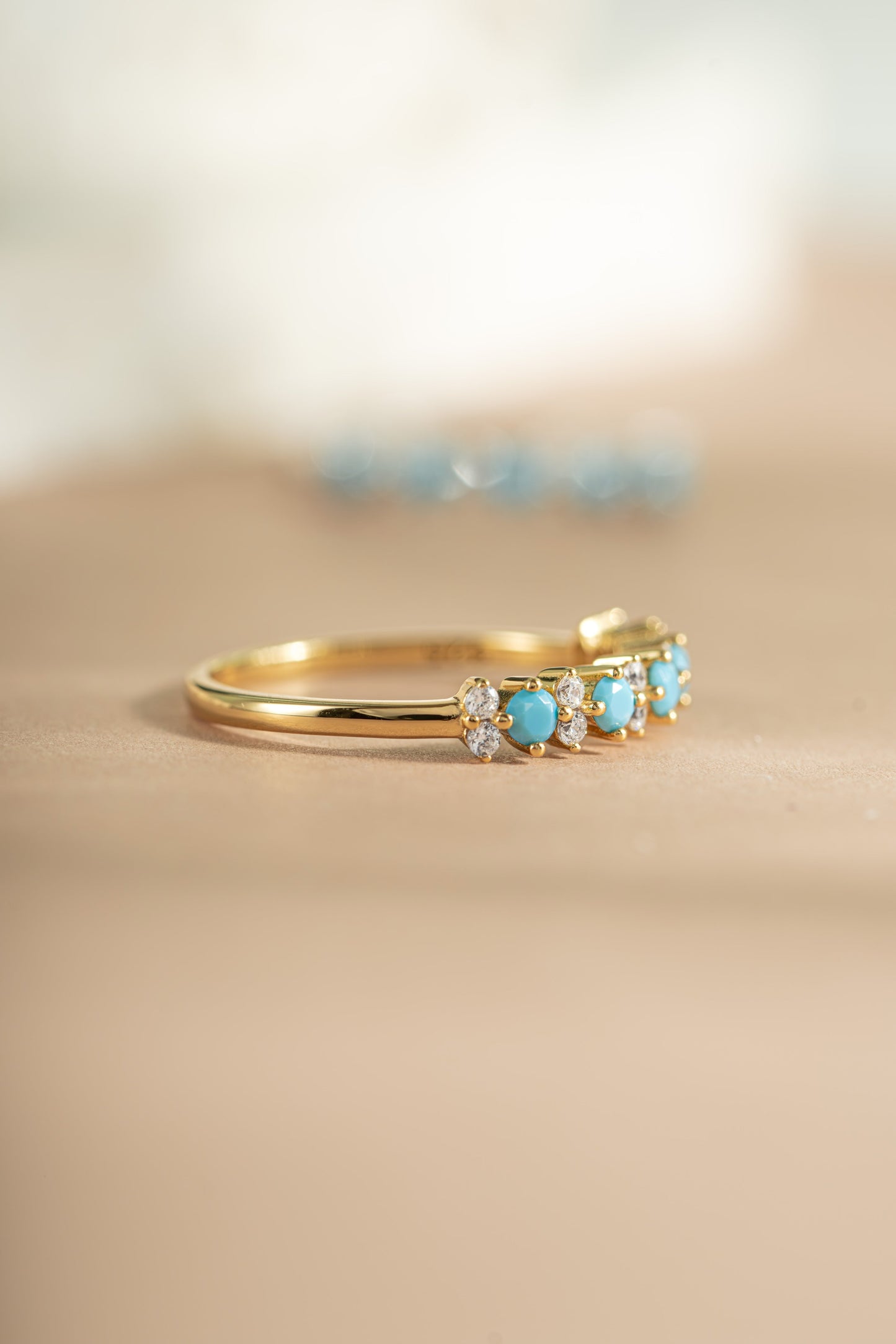 Turquoise Stephanie Stacking Ring