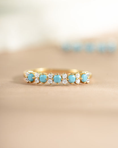 Turquoise Stephanie Stacking Ring