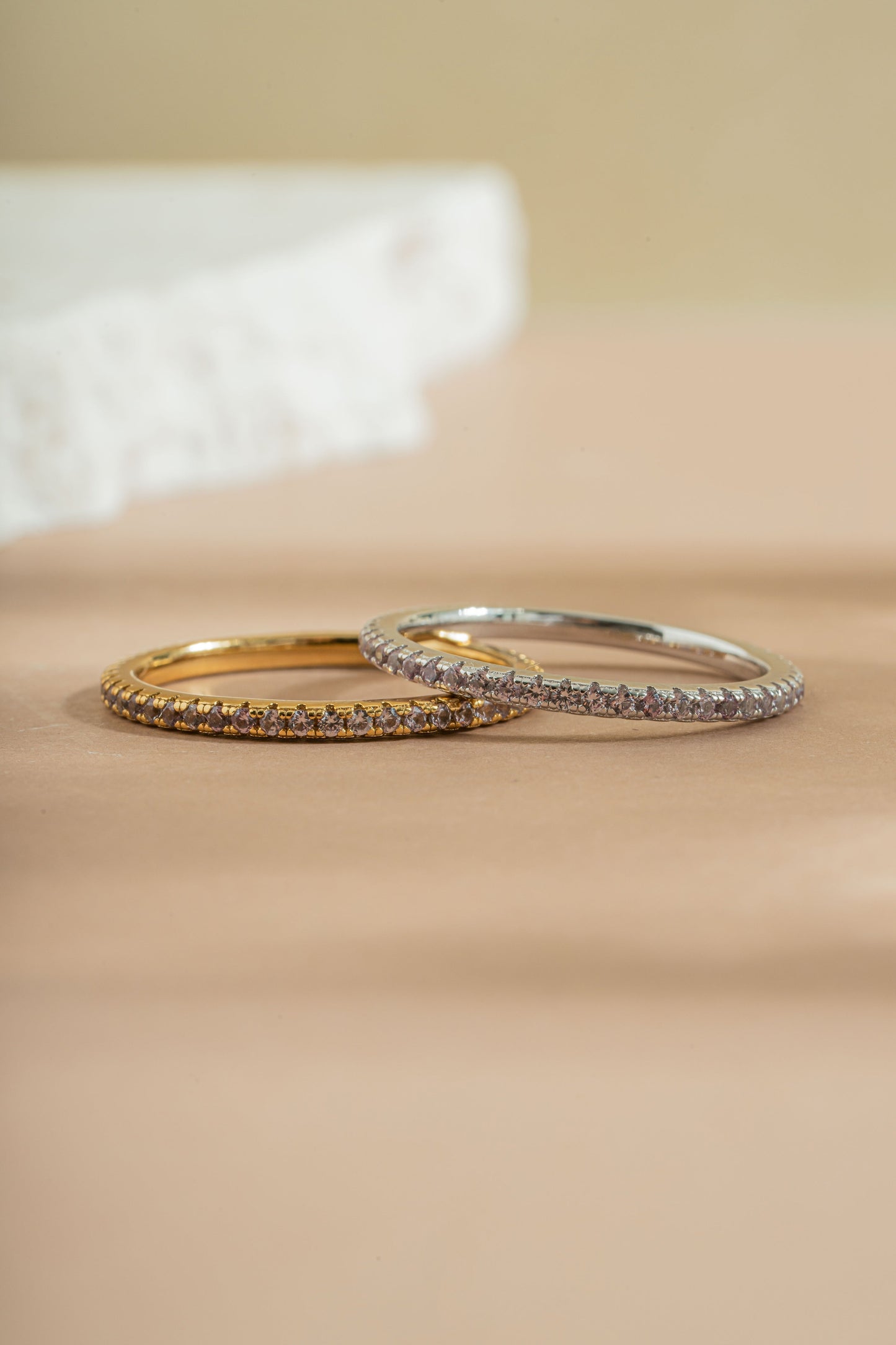 Alexandrite Birthstone Eternity Ring