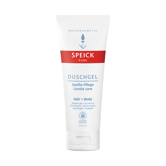 Speick Pure Hair and Body Wash 200ml — white tube