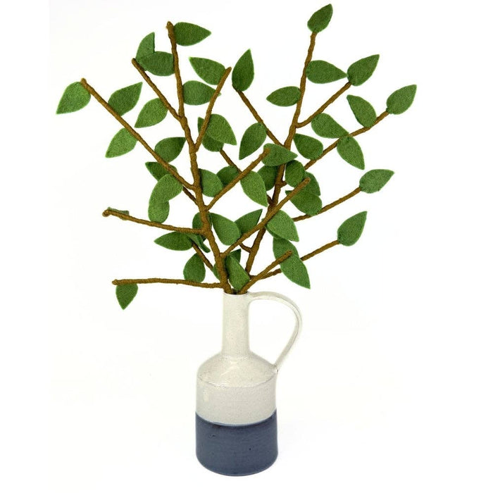 Handmade Felt Leaves Branch- Sold Individually