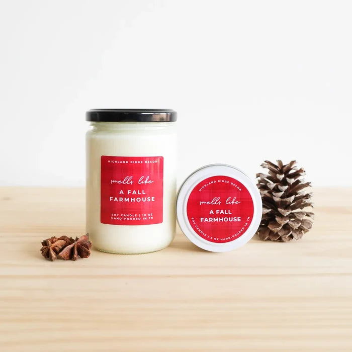 Highland Ridge Fall Scented Candles- Assorted Scents/ Sizes