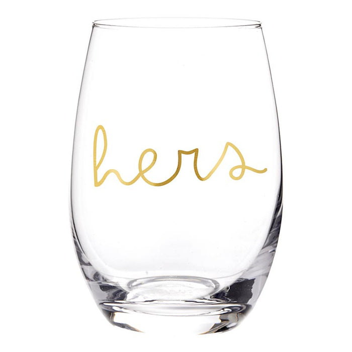 His & Hers Set of 2 Glasses - Madison's Niche