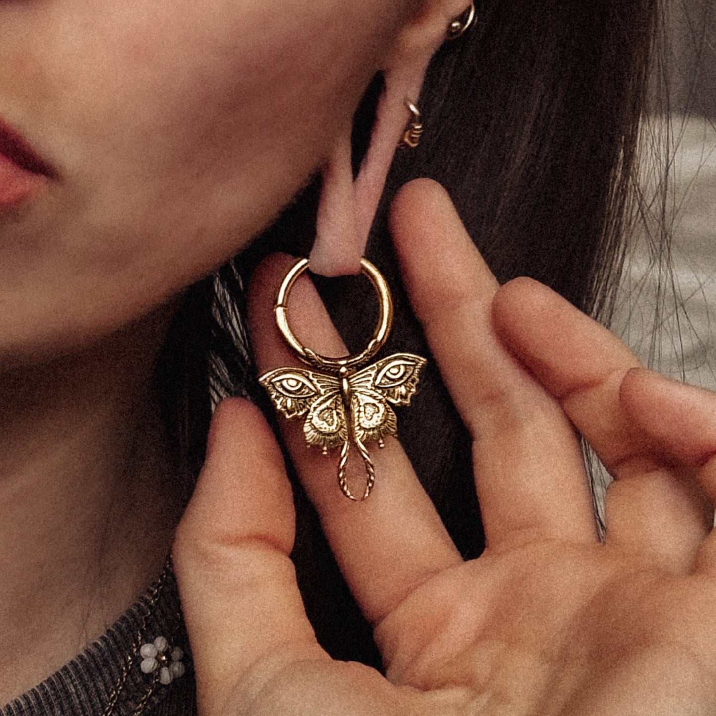 ENCHANTED MOTH EARRINGS