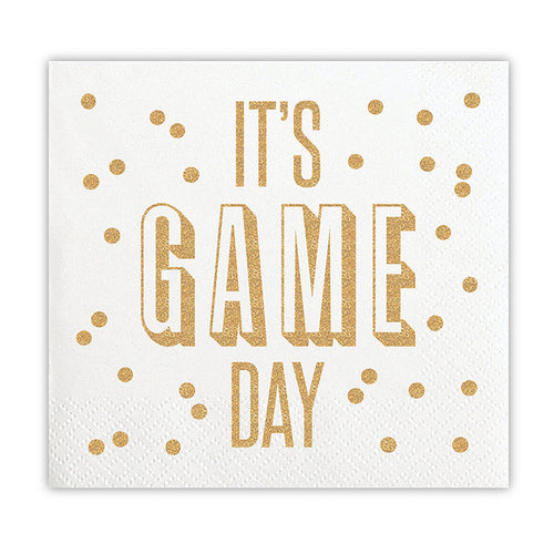 "It's Game Day" Beverage Napkin