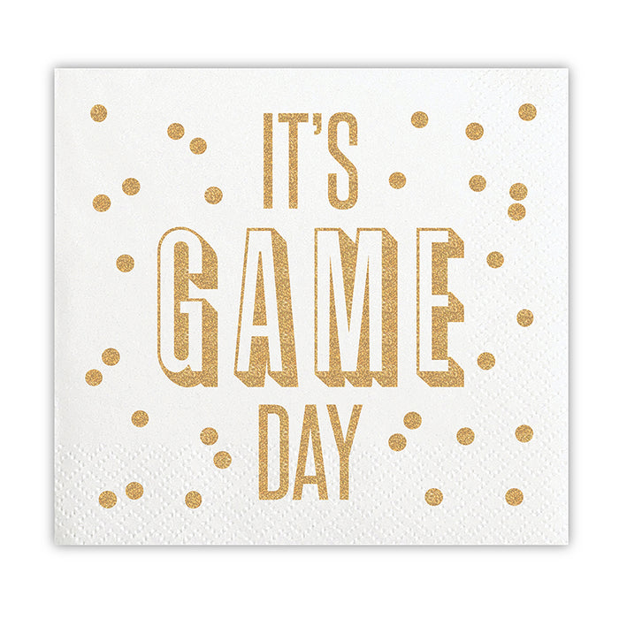 "It's Game Day" Beverage Napkin