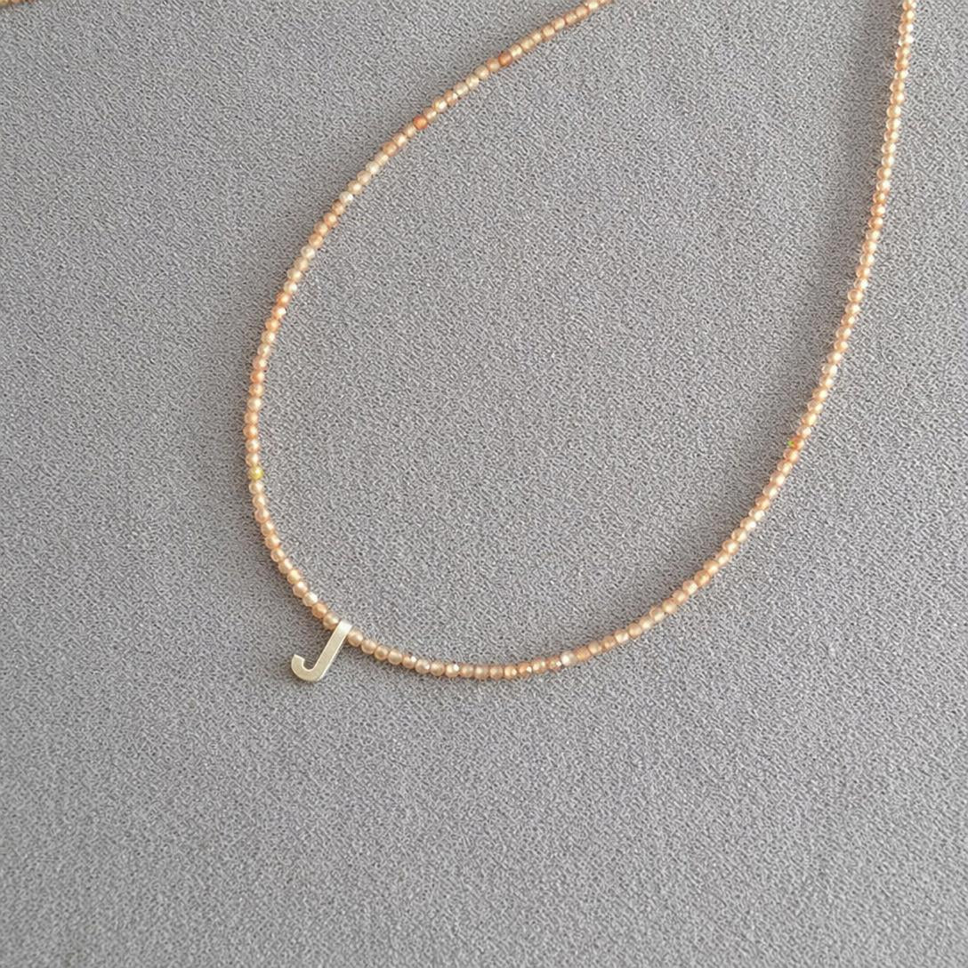 üì¢üì¢40% OFF !! ‚è∞Romantic Initial Beaded Choker Necklace