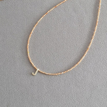 üì¢üì¢40% OFF !! ‚è∞Romantic Initial Beaded Choker Necklace