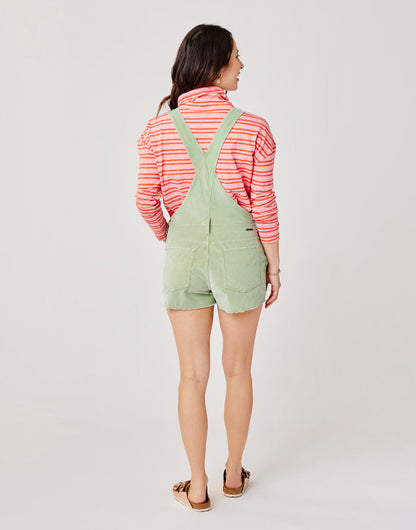 Jason Overall Short: Light Olive - FINAL SALE