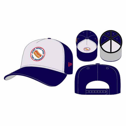 Just Here For The Hot Dogs New Era 250th 4th of July 9FIFTY A-Frame Adjustable Cap
