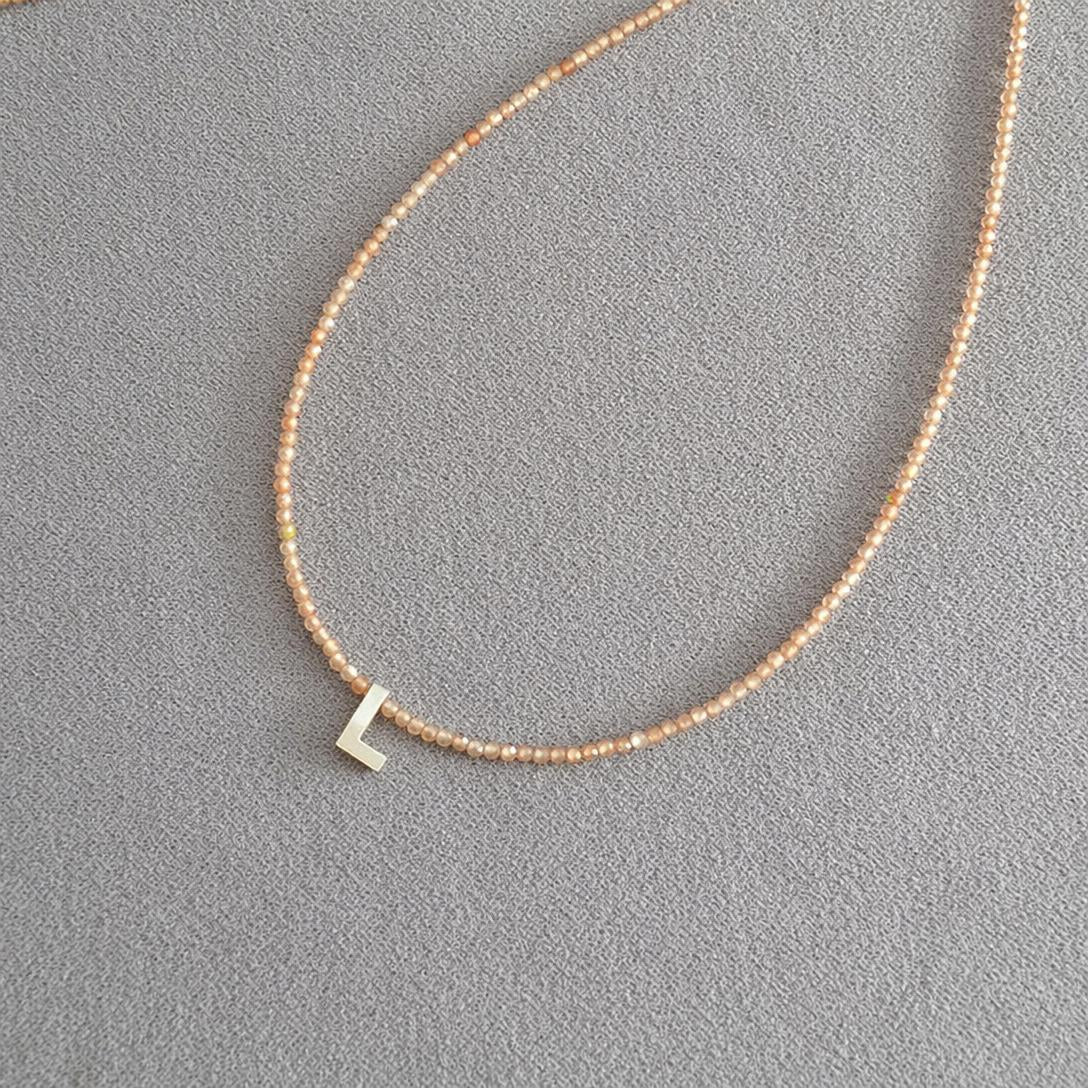 üì¢üì¢40% OFF !! ‚è∞Romantic Initial Beaded Choker Necklace