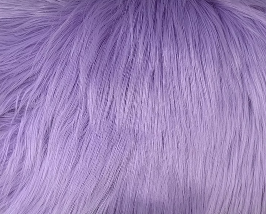 Lavender Luxury Shag Faux Fur - Howl Fabrics