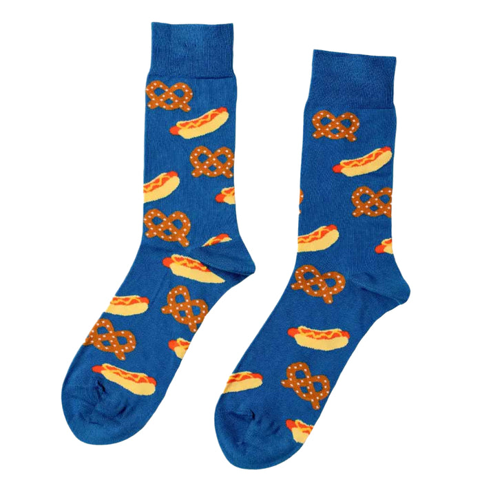 Hot Dog and Pretzel