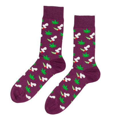 Men's Crew Socks - City Bird