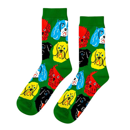 Men's Crew Socks - City Bird