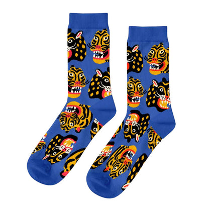 Men's Crew Socks - City Bird