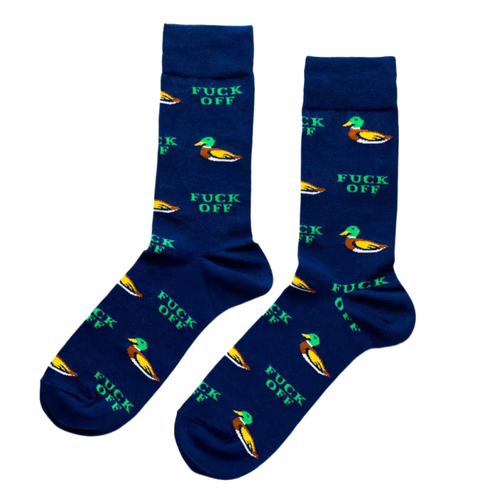 Men's Crew Socks - City Bird