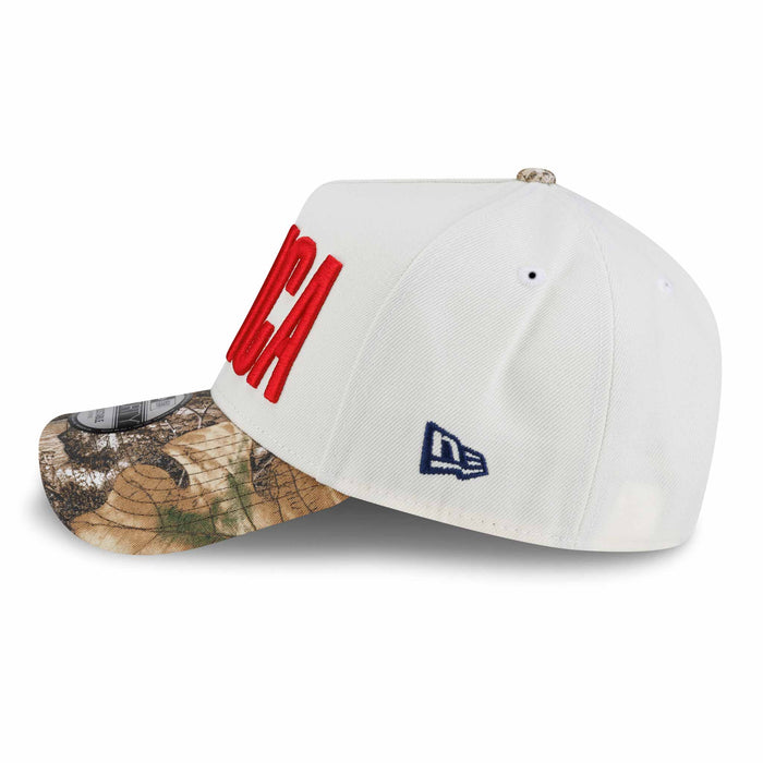 Merica New Era 2026 250th Fourth of July Cream Camo 9FORTY A-Frame Adjustable Cap