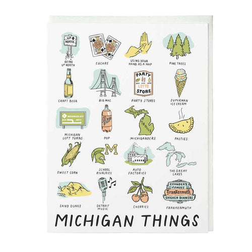 Michigan Things Card - City Bird