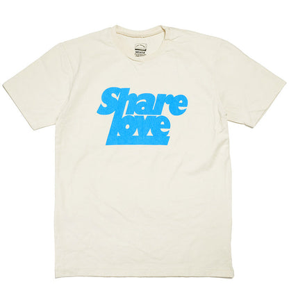 Mixta - CREW NECK PRINT TEE - SHARE LOVE